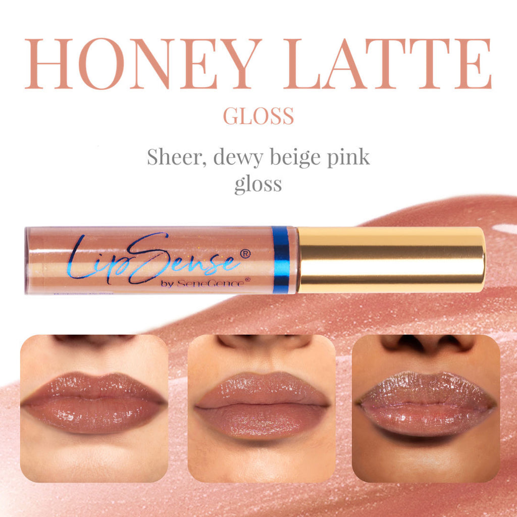 Gloss for Lipsense (LE) HONEY LATTE GLOSS