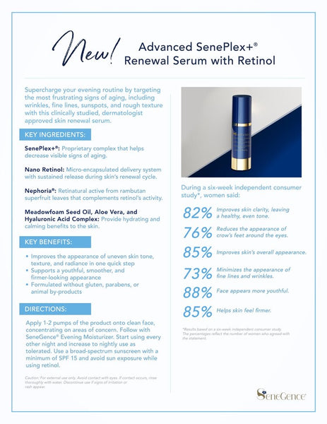 Advanced Seneplex+ Renewal Serum Retinol