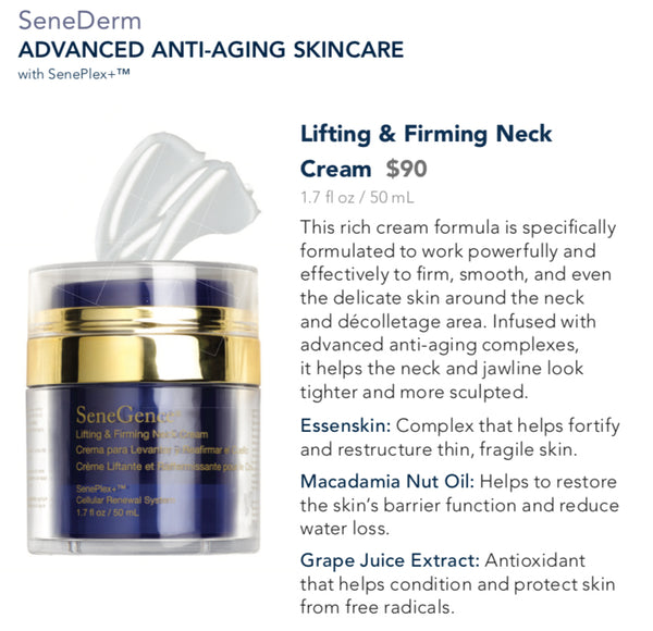 Neck Cream, Lifting and Firming